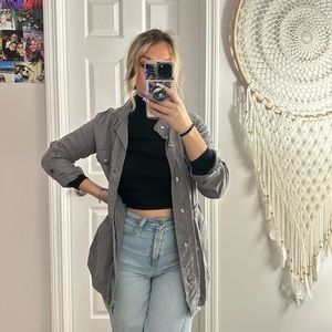 Deep Blue Utility Jacket